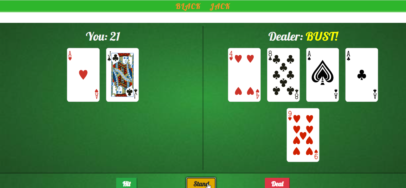 simple-black-jack-card-game-in-javascript-free-source-code-sourcecodester